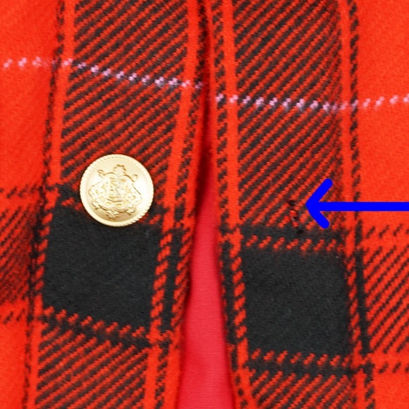 JCREW Size S Cropped Puffer Jacket in Buffalo Check $148 BV699 - Picture 6 of 7